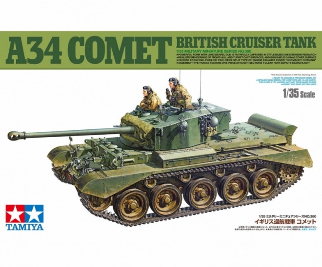 Model britského tanku Cruiser A34 Comet 1/35