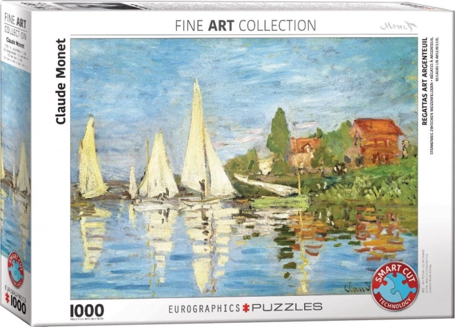 Eurographics puzzle Regata v Argenteuil 1000 dielikov
