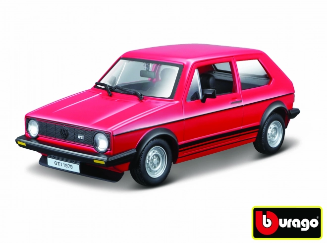 Volkswagen Golf MK1 GTI Červený 1:24 Plus