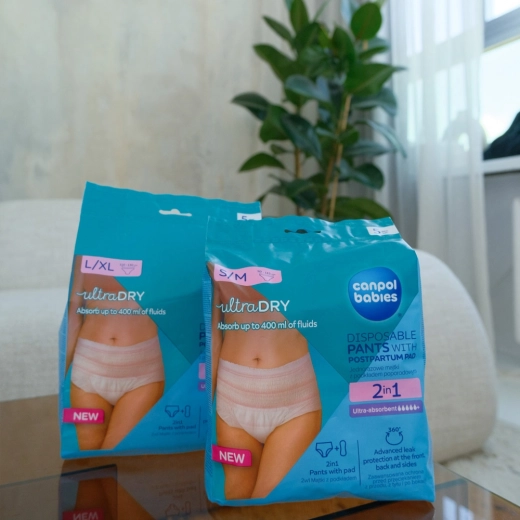 Ultra absorpcia až 400 ml a 360° ochrana