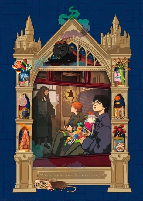 Puzzle Harry Potter: Rokfort 1000 dielikov