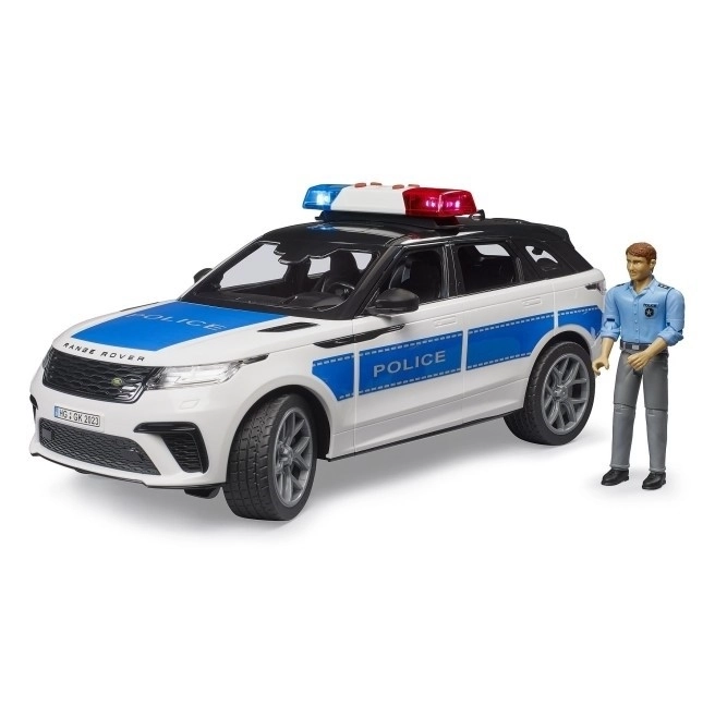 Bruder Policajné Auto Range Rover Velar