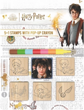 pečiatkovacia sada s voskovkou harry potter 5+1