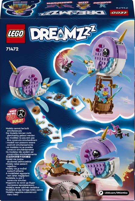 Lego Dreamzzz Izzie a jej balón v tvare narvala