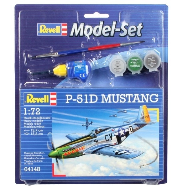 Stavebnica lietadlá P-51 D Mustang REVELL