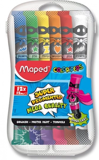 Temperové farby MAPED 12x12ml