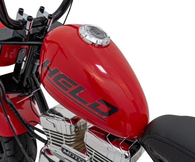 Chopper Warrior Červená motorka
