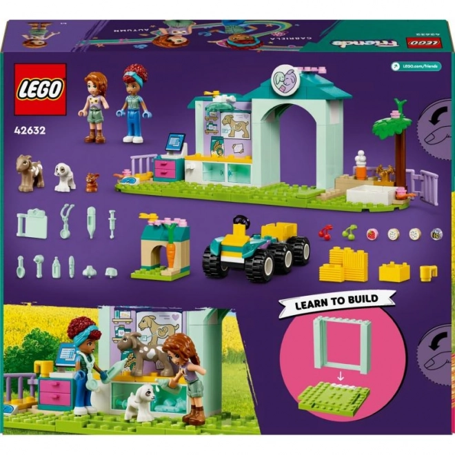 LEGO Friends Veterinárna klinika pre zvieratká z farmy