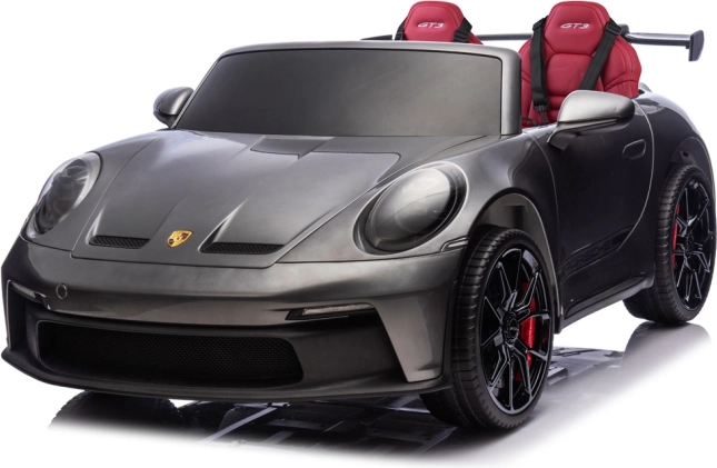 Lakované detské elektrické auto PORSCHE 911 GT3, dvojmiestne, licencované