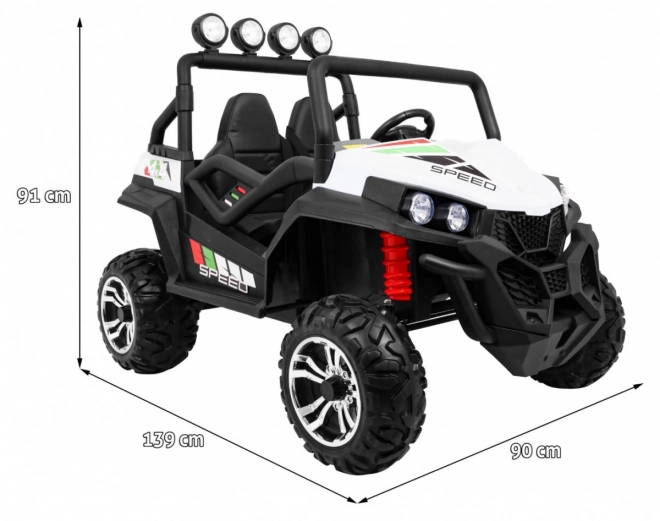 Detské elektrické autíčko 4x4 s diaľkovým ovládaním a MP3