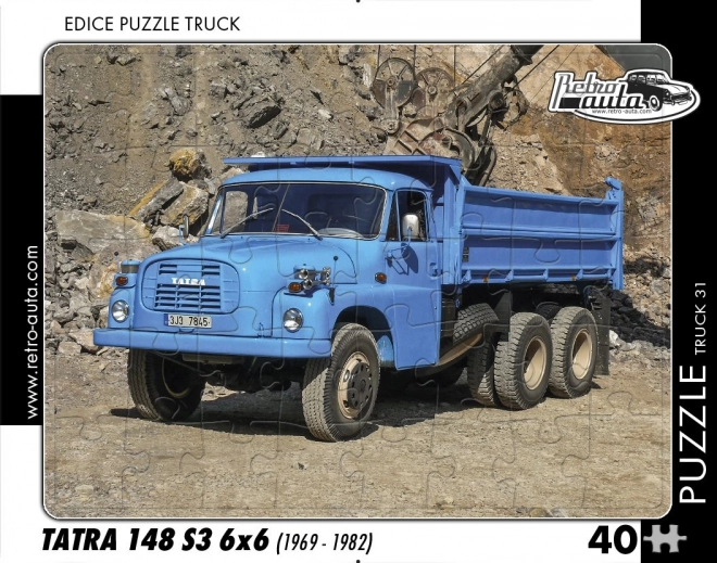 Retro puzzle Tatra 148 S3 6x6