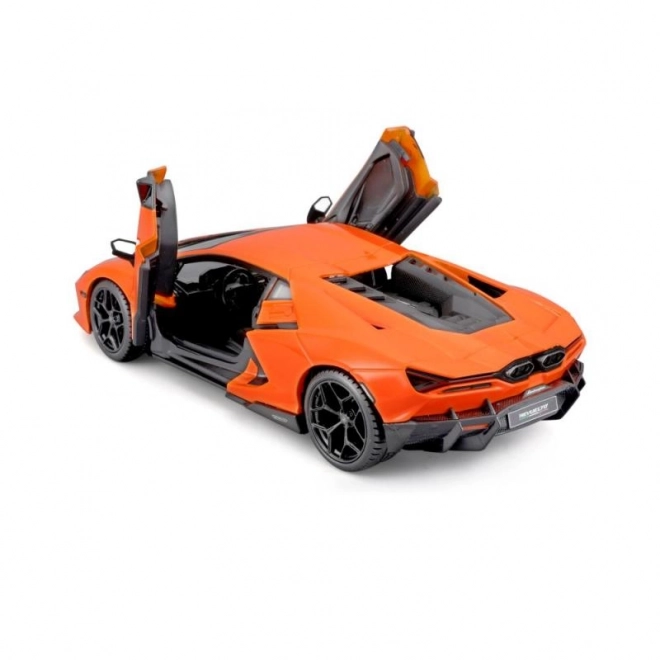 Kovový model auta Lamborghini Revuelto oranžová