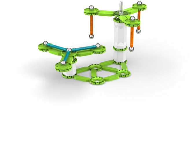 Geomag Mechanics Motion Flywheels 96 dielikov