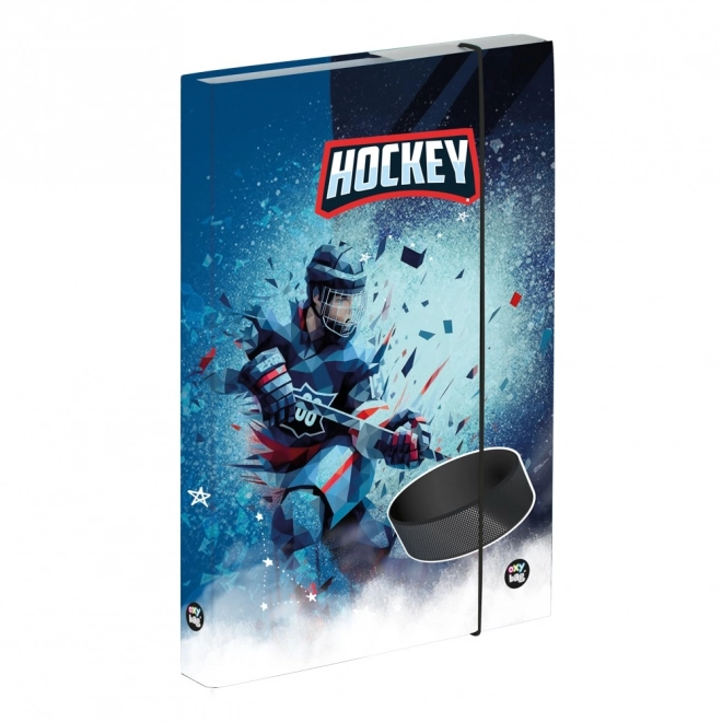 Box na zošity v dizajne hokej