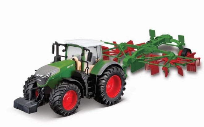 Traktor na zotrvačník s vlečkou Fendt 1050 Vario