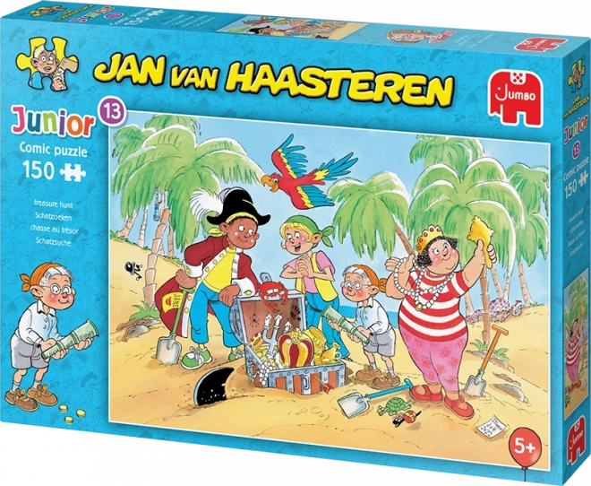 JUMBO puzzle Johna van Haasterena: Honba za pokladom