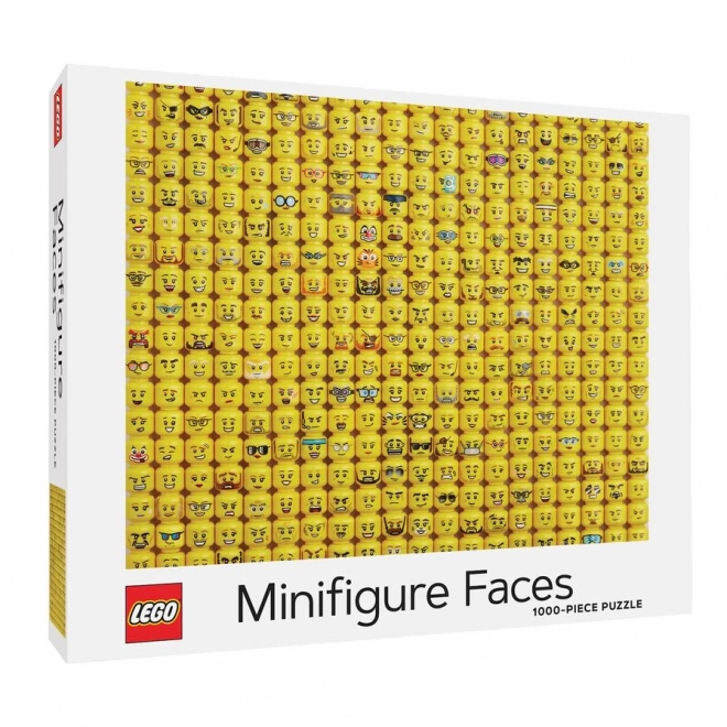 Puzzle LEGO Minifigure Faces 1000 dielikov