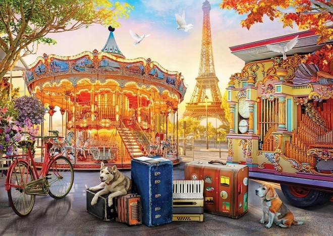 Puzzle Lunapark v Paríži 2000 dielov
