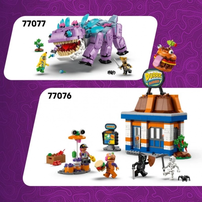 LEGO Fortnite Peely a Sparkplug Táborisko