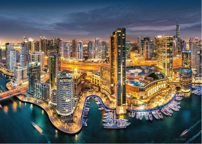 Puzzle Dubai Marina 1000 dielikov