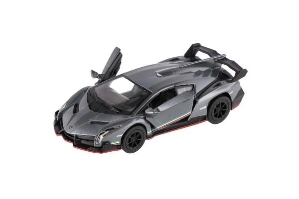 Auto Lamborghini Veneno kov/plast na spätné natiahnutie