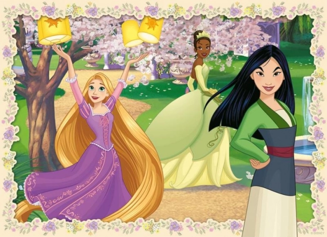 Puzzle Disney: Princezné 4x100 dielikov