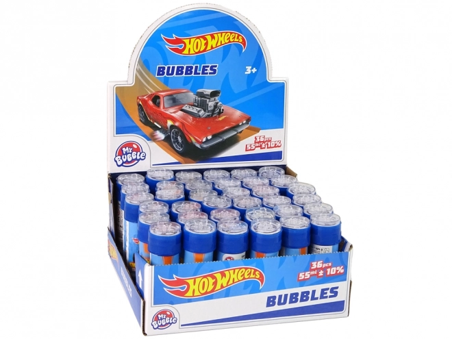 Bublifuk Hot Wheels 55ml Modrý