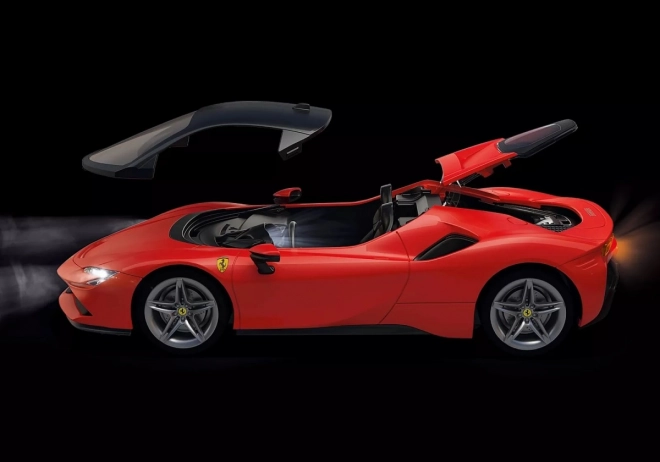 Ferrari SF90 Stradale s figúrkami a doplnkami