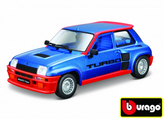 Bburago Renault 5 Turbo Modré