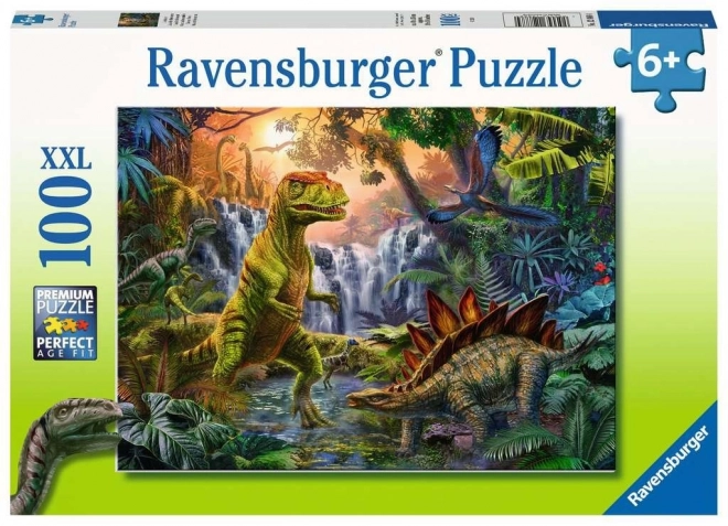 Ravensburger Puzzle Vo Svete Dinosaurov XXL 100 Dielikov
