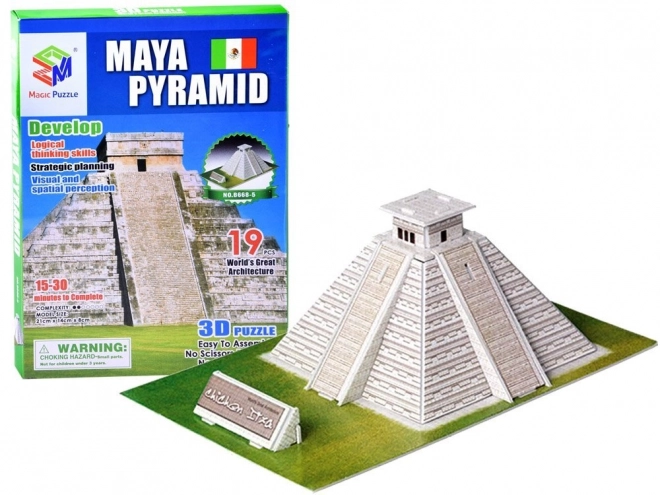 Pyramída Májov 3D Puzzle