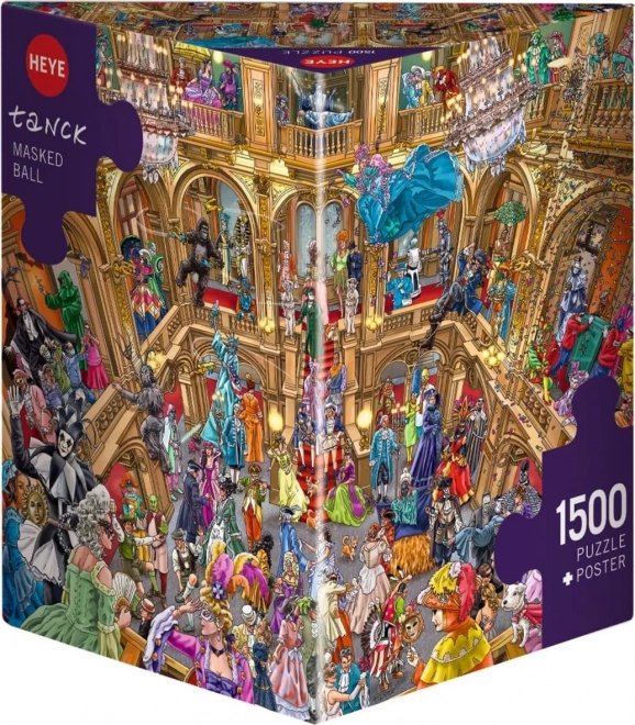 Heye Puzzle Ples V Maskách 1500 Dielikov