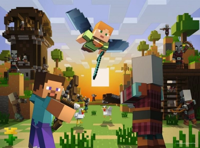 Minecraft puzzle 150 dielikov