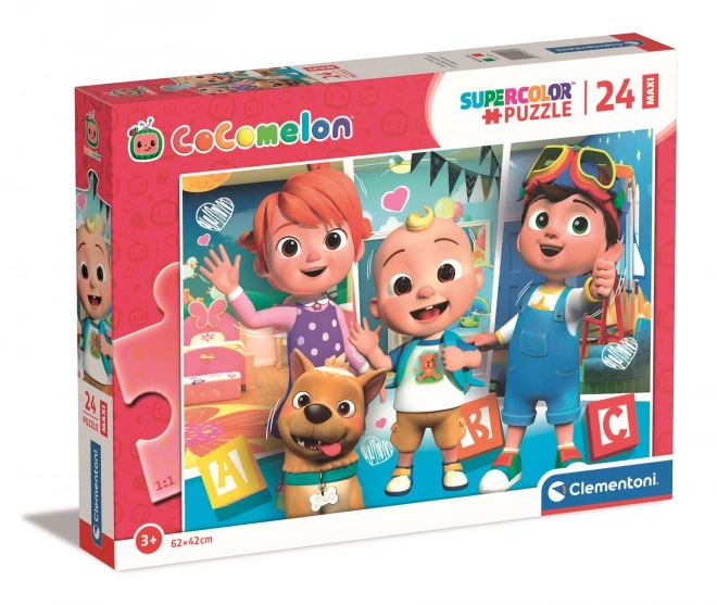 Puzzle CoComelon s kamarátmi maxi 24 dielikov