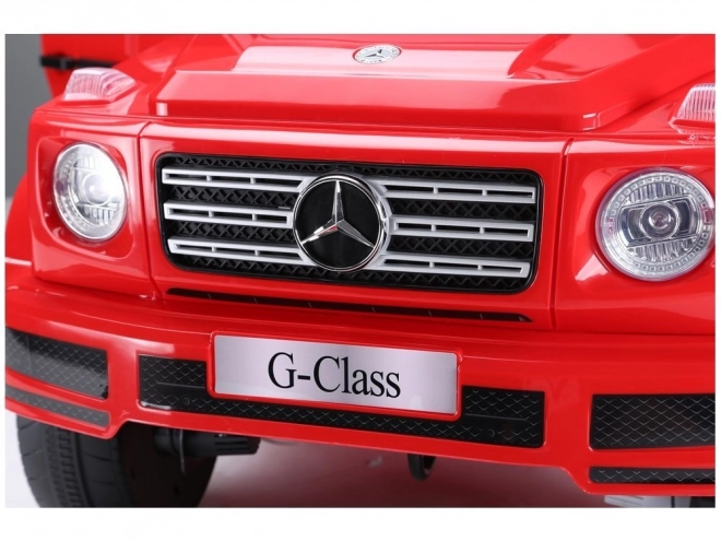 Auto na akumulátor Mercedes G500 červené