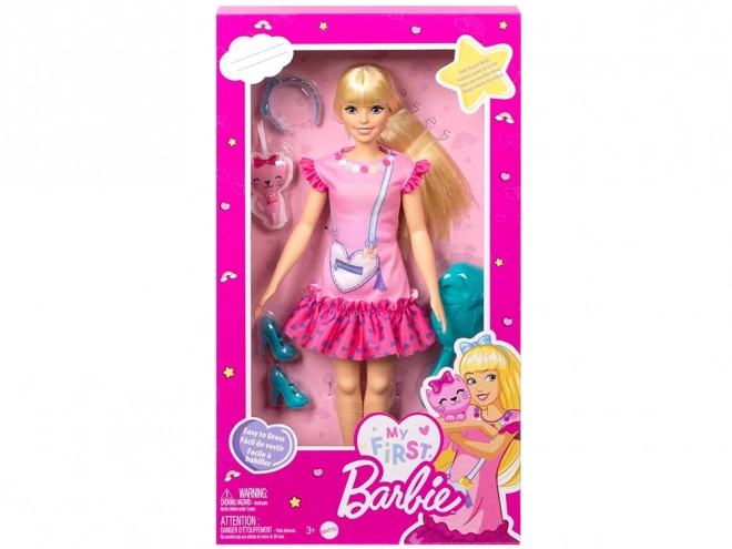 Moja Prvá Barbie s pohyblivými končatinami a mačičkou