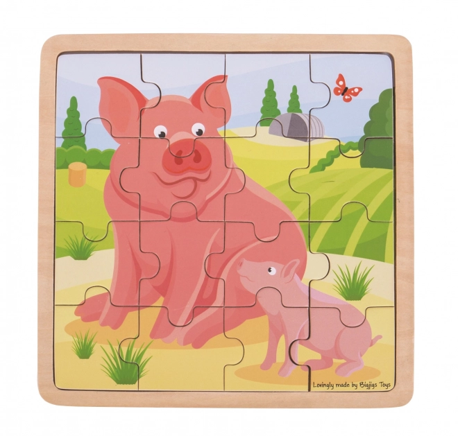 Puzzle Prasiatko a prasiatko