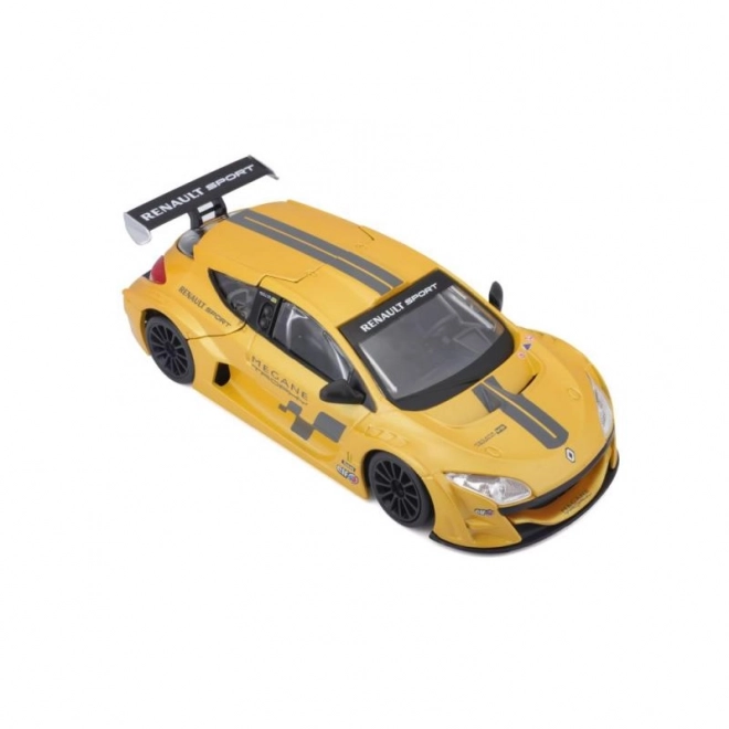 Bburago model Renault Mégane Trophy 1:24 Metalická žltá 18-22115