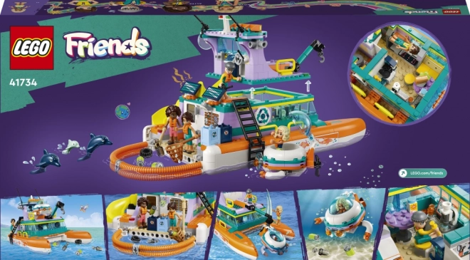 LEGO Friends námornícka záchranárska loď