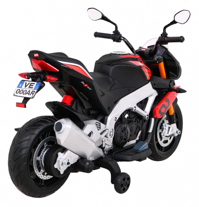 Aprilia Tuono V4 motor na akumulátor pre deti červený