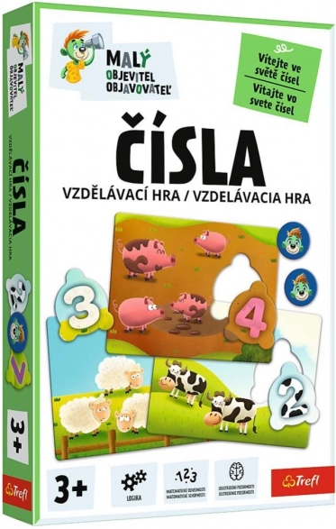 Malý objaviteľ - Čísla vzdelávacia hra