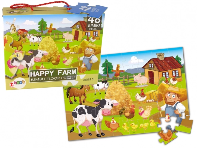 Puzzle Farma Zvieratá 48 ks