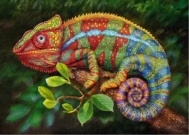 Puzzle Farebný Chameleón 1000 dielikov