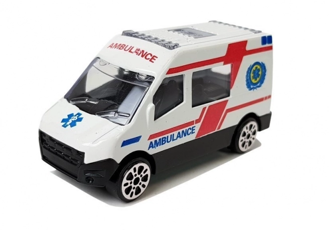 Set Vozidiel Ambulancia 6 Ks