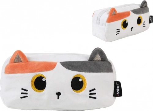 Plyšový peračník oranžová mačka Cat Lovers