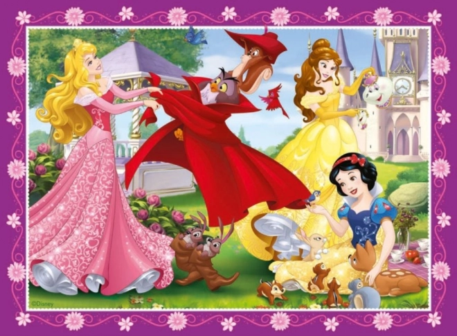 Ravensburger Puzzle Disney Princezné: Láskyplná Starostlivosť 4v1