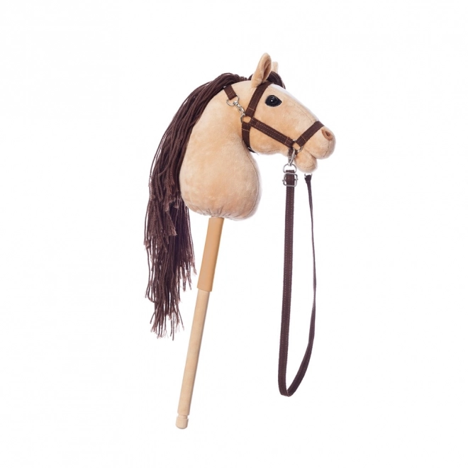 Kôň na tyči Hobby Horse béžový