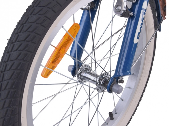 Uroczy mestský bicykel s košíkom pre deti Eurocle 18"