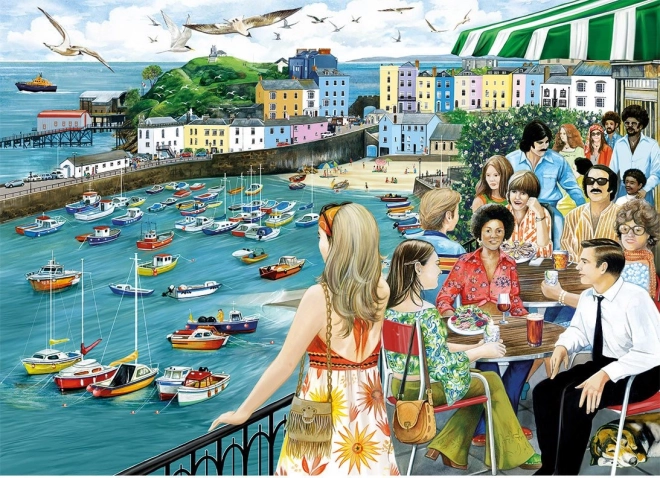 Puzzle Večera v Tenby 1000 kúskov