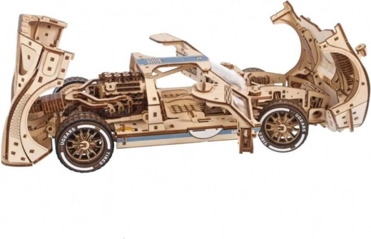 Ugears 3D drevené mechanické puzzle Endurance Racer
